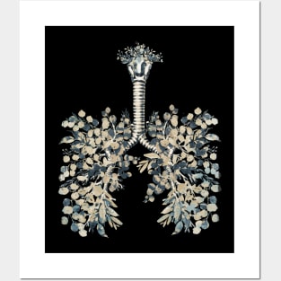 Lung Anatomy / Cancer Awareness 14 Posters and Art